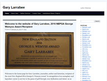 Tablet Screenshot of garylarrabee.com